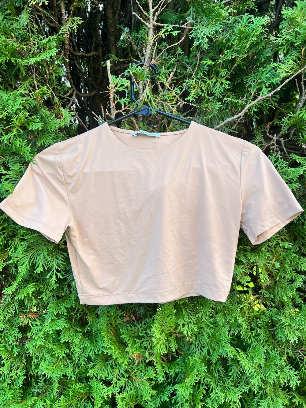 Nude Zara Crop Top
